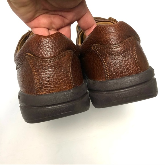 DR COMFORT Scott diabetic leather mens shoes 9210 size 12M brown comfort control main image 8